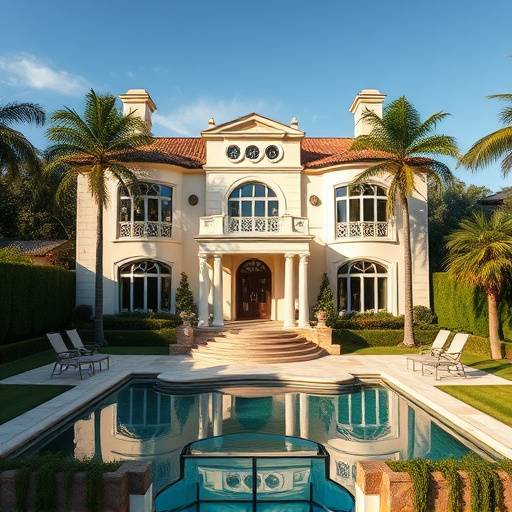 A luxury estate in Beverly Hills, California