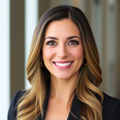 Professional headshot of Alicia Garcia, Marketing Director at Veridian Vista Realty