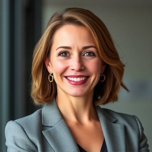 Professional headshot of Eleanor Vance, CEO of Veridian Vista Realty